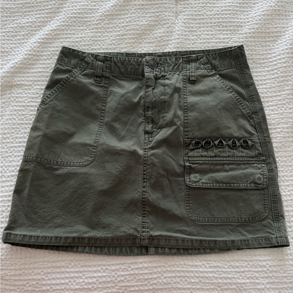 Hudson Cargo Mini Skirt